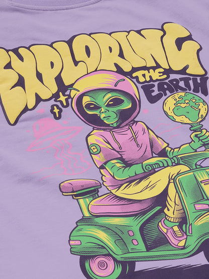 Exploring Earth Oversized T-Shirt