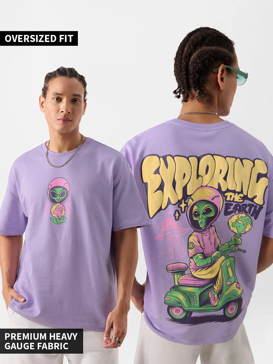 Exploring Earth Oversized T-Shirt