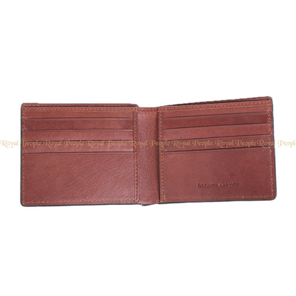 Genuine Leather Wallet - Brown