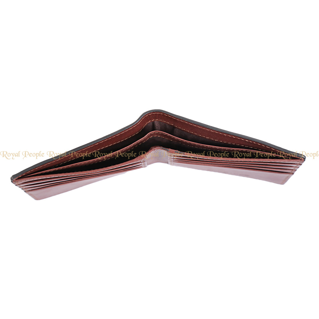 Genuine Leather Wallet - Brown