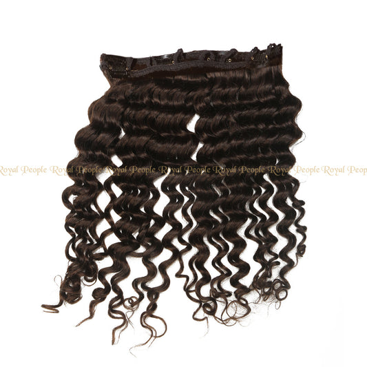 Curly Texture Double Layer Clip In Hair Extension