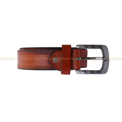 Men Casual Leather Belt