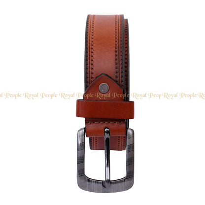 Men Casual Leather Belt