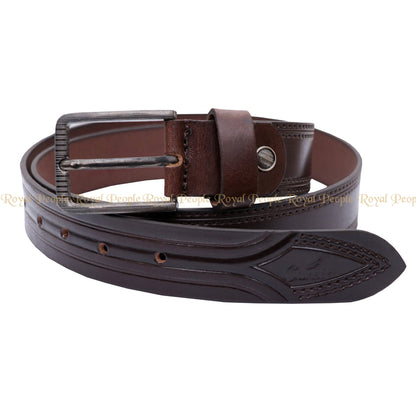 Men Casual Leather Belt