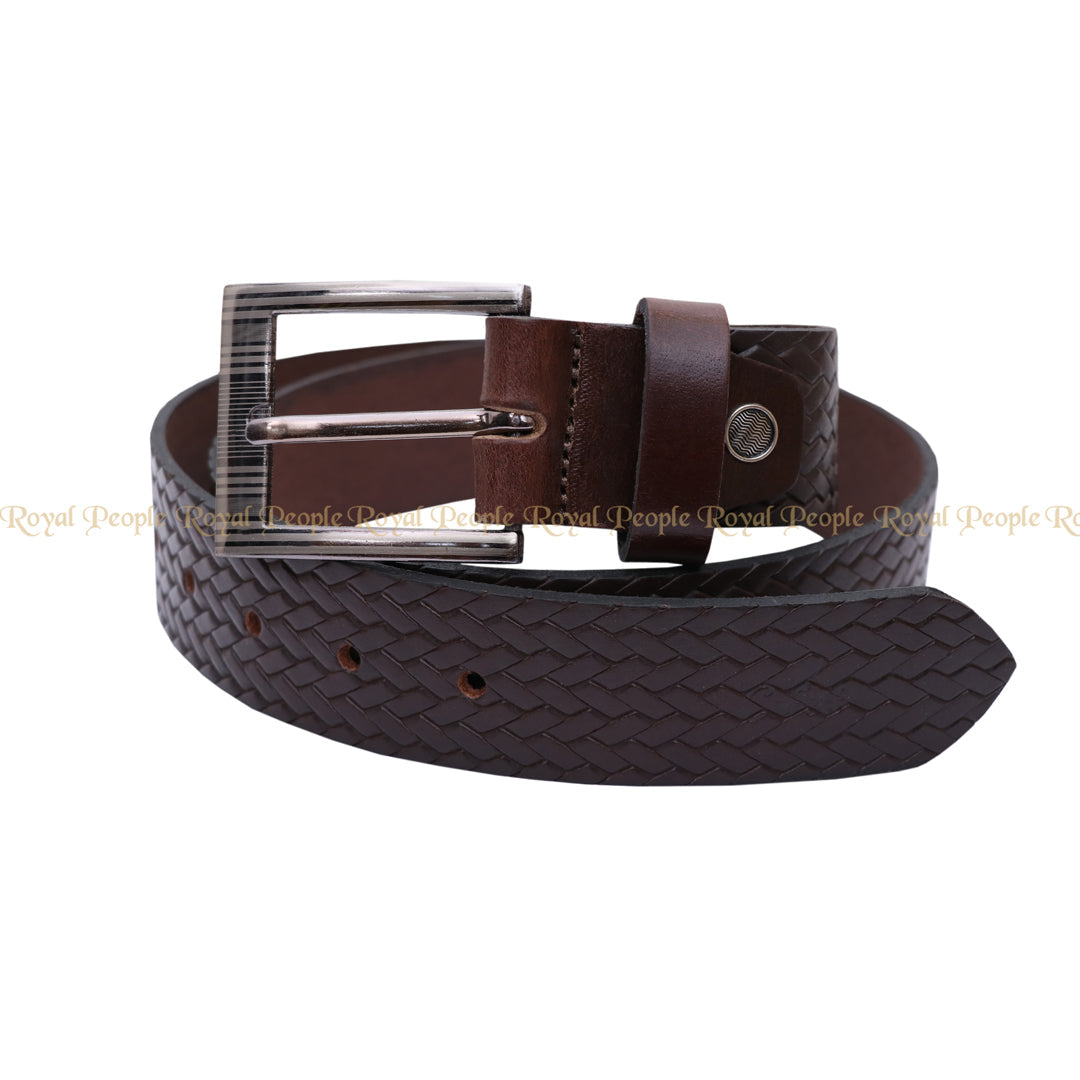 Palladium Lines Leather Belt