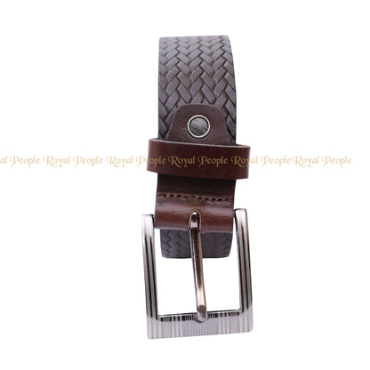 Palladium Lines Leather Belt