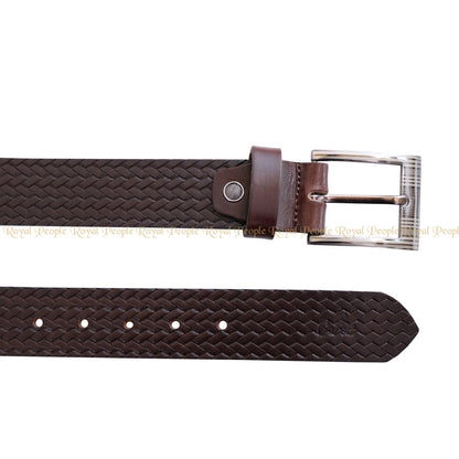 Palladium Lines Leather Belt