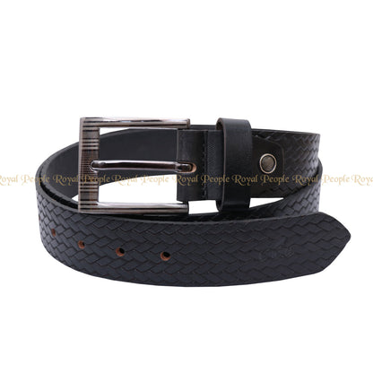 Palladium Lines Leather Belt