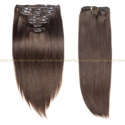 Natural Straight Clip in Hair Extensions