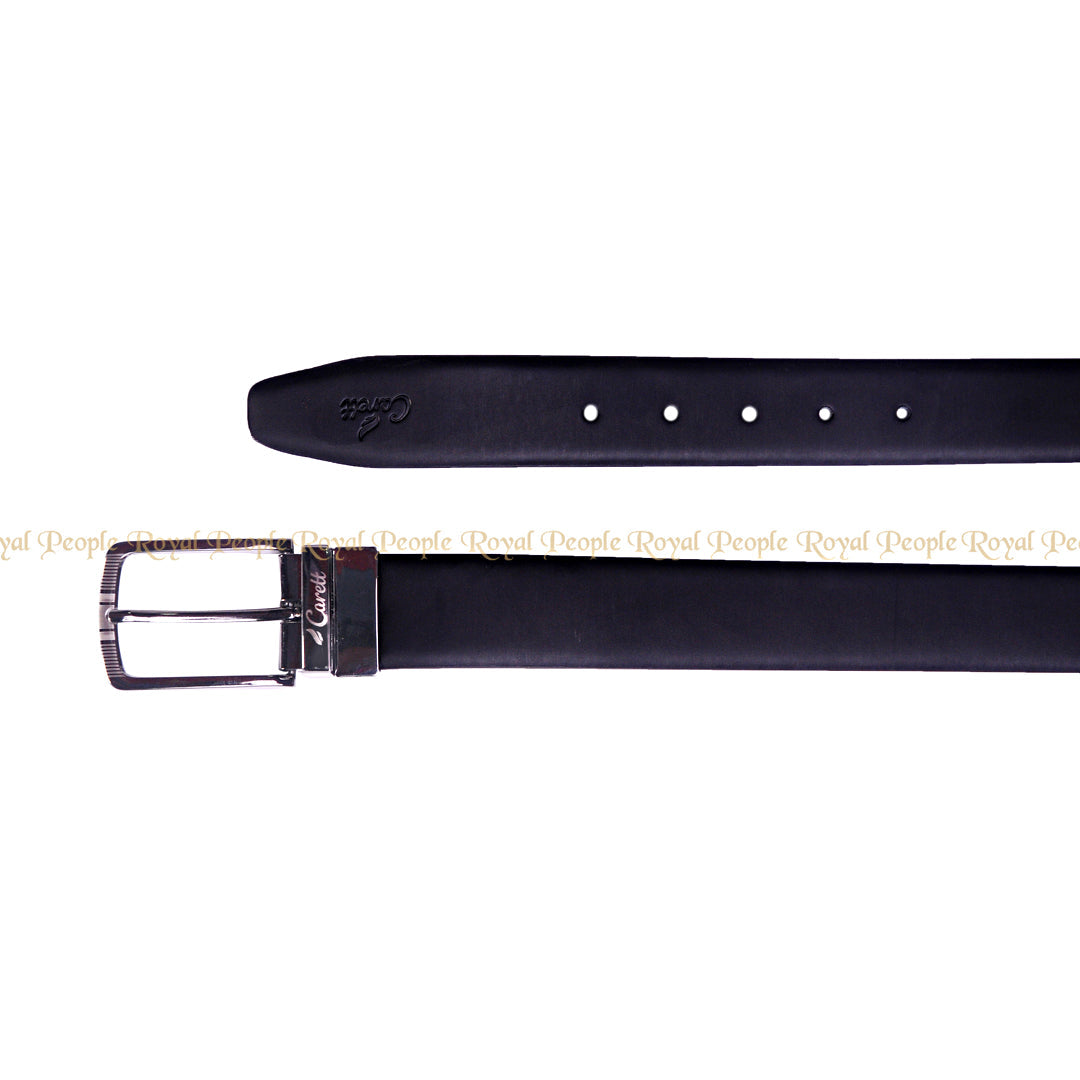 Reversible Pebbled Leather Belt