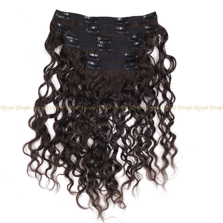 Curly Texture Double Layer Clip In Hair Extension